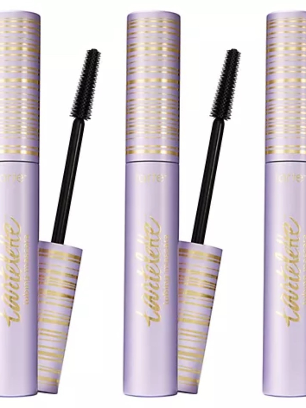 tarte Lash Extension Tartelette Tubing Mascara Lot of 3
